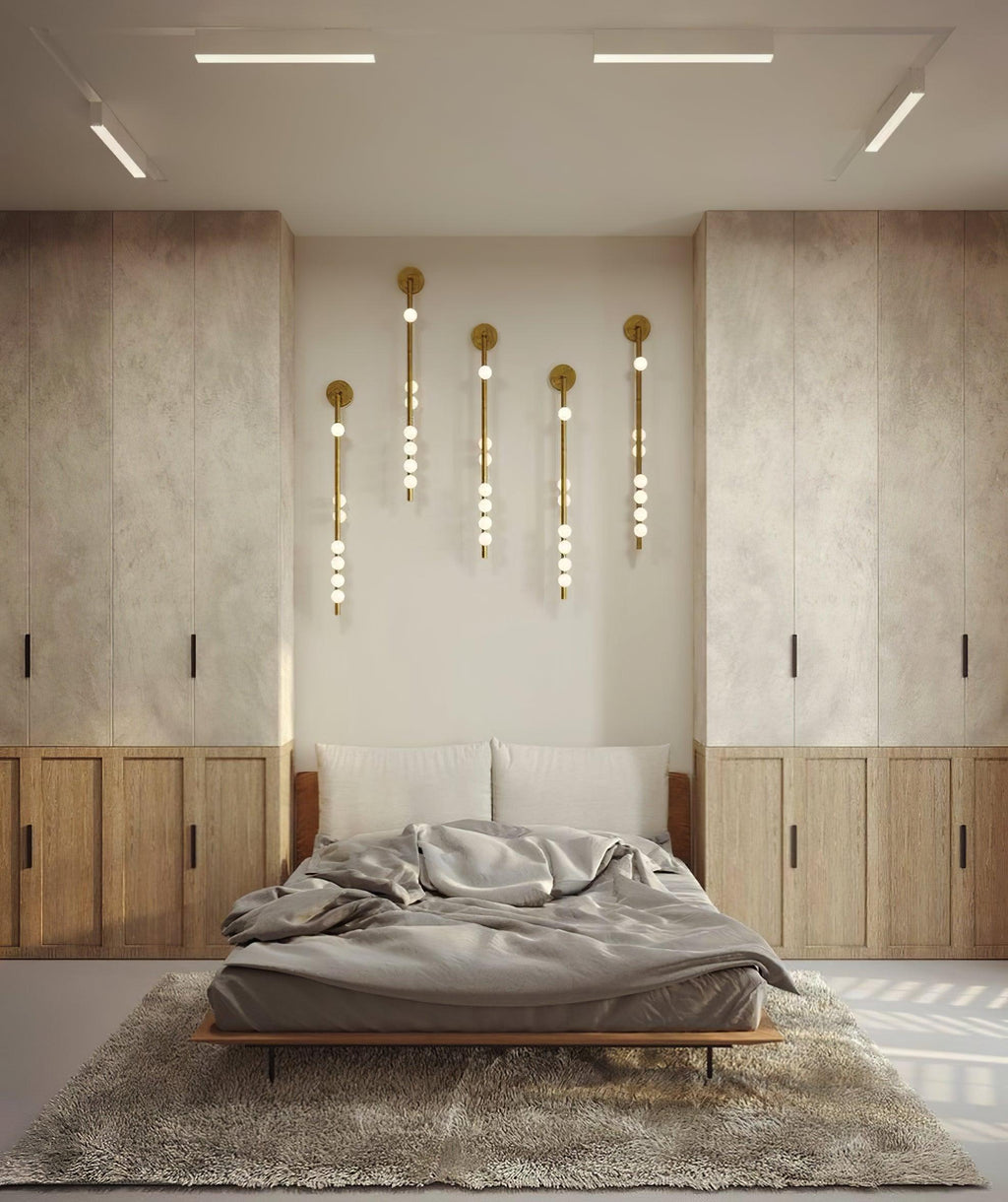 Zyvora Brass Wall Lamp-Moonnatur