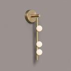 Zyvora Brass Wall Lamp-Moonnatur