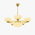 Denelaria Glass Chandelier-Moonnatur