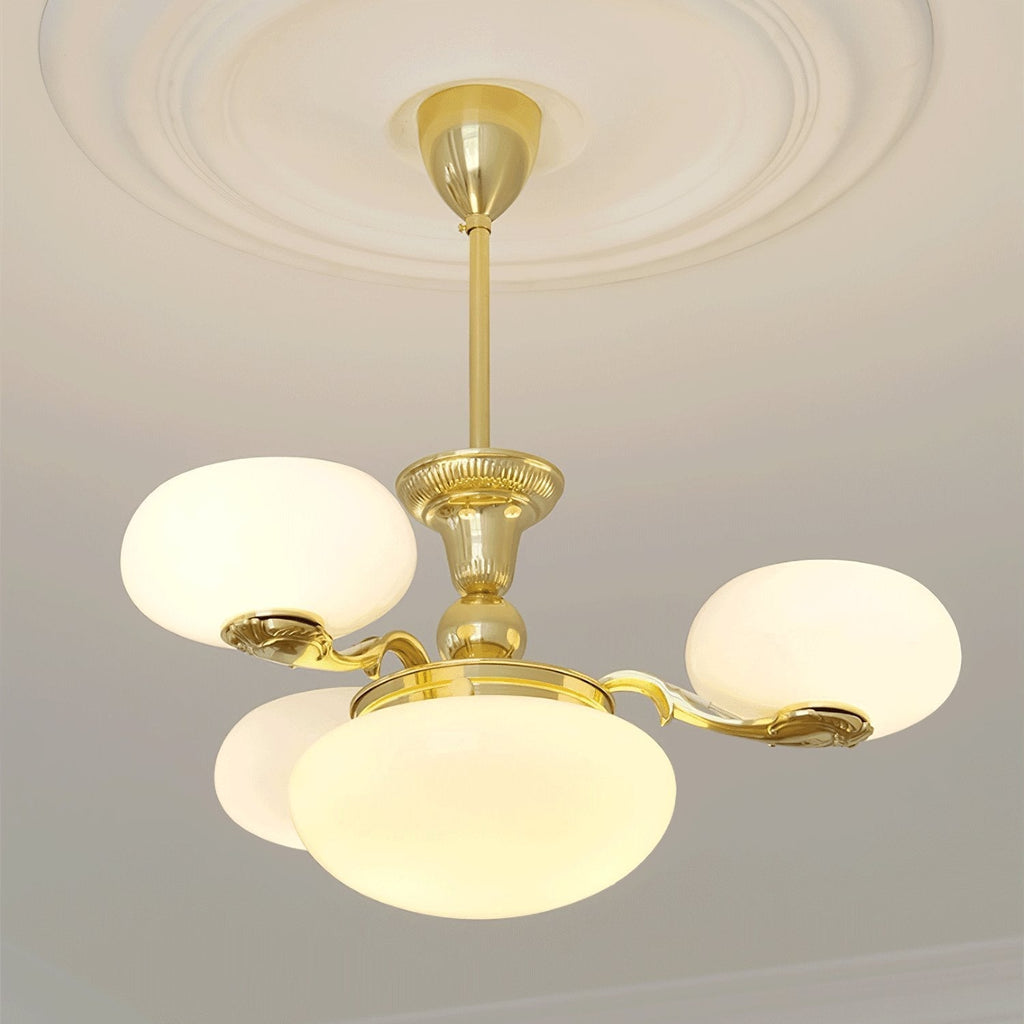 Denelaria Glass Chandelier-Moonnatur