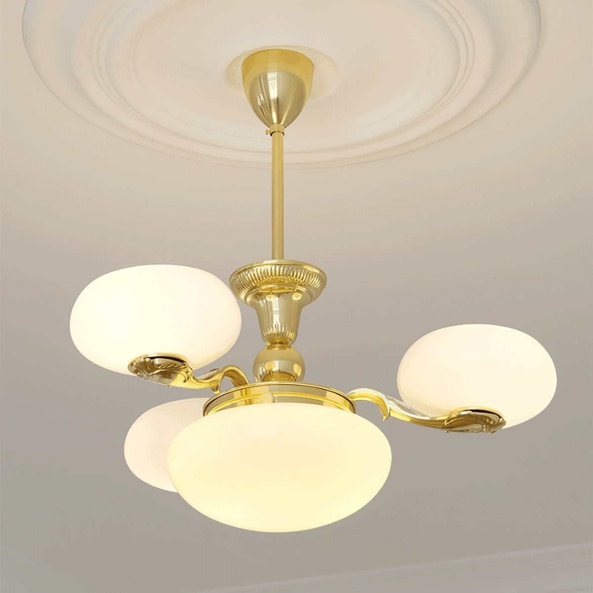 Denelaria Glass Chandelier-Moonnatur