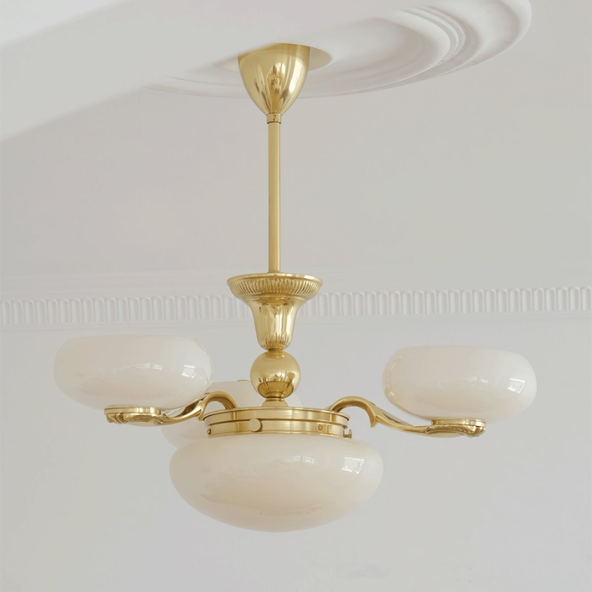 Denelaria Glass Chandelier-Moonnatur
