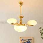 Denelaria Glass Chandelier-Moonnatur