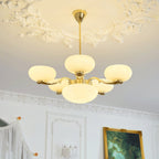 Denelaria Glass Chandelier-Moonnatur