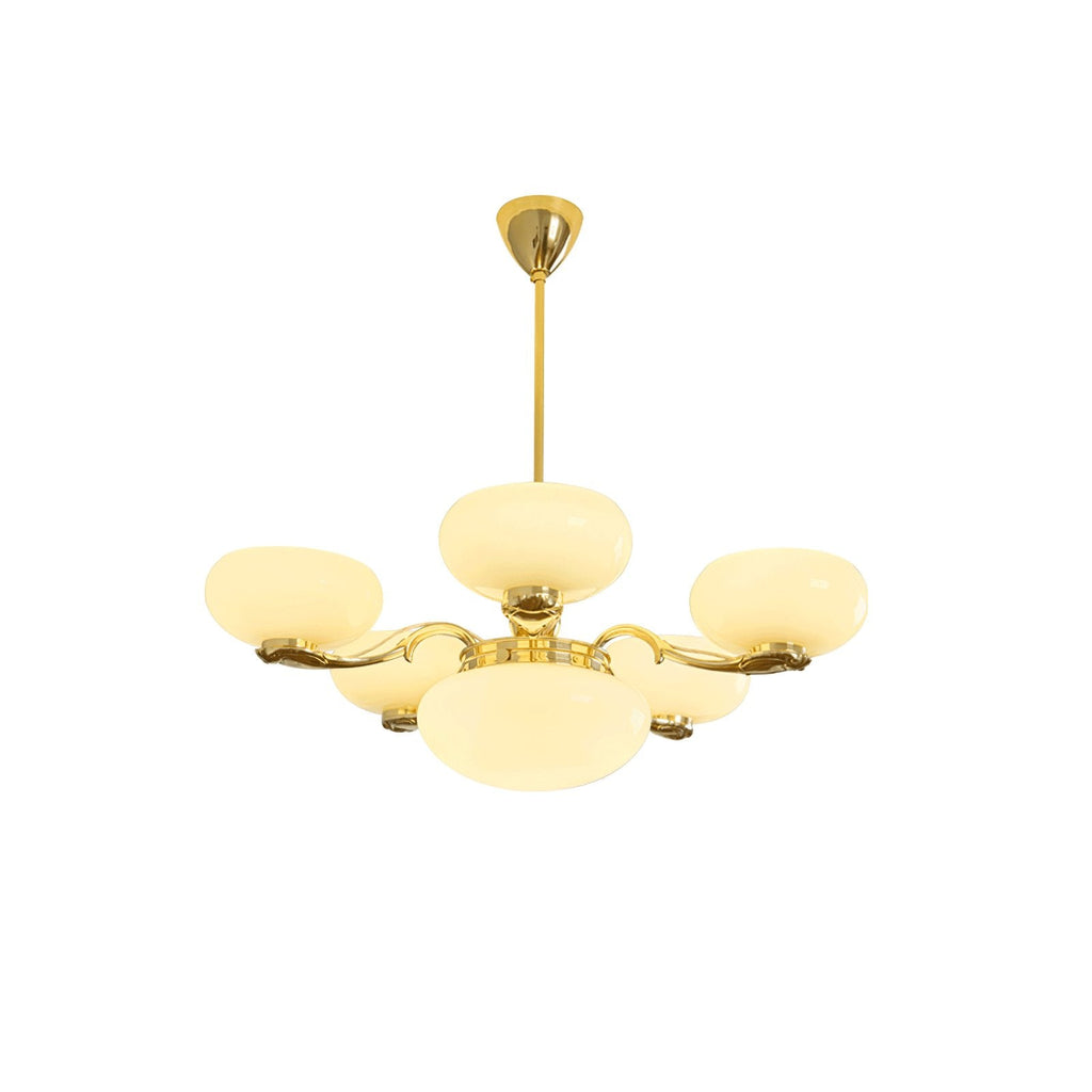 Denelaria Glass Chandelier-Moonnatur