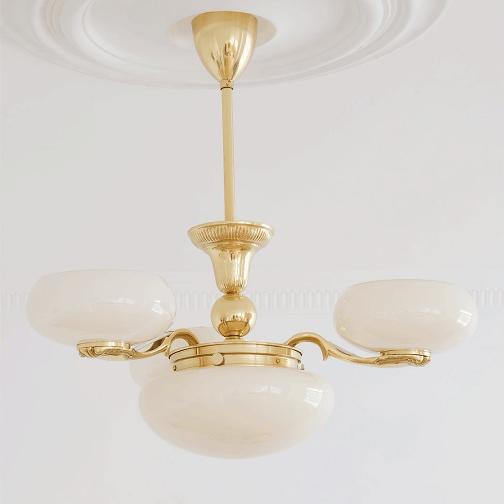 Denelaria Glass Chandelier-Moonnatur