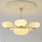 Denelaria Glass Chandelier-Moonnatur