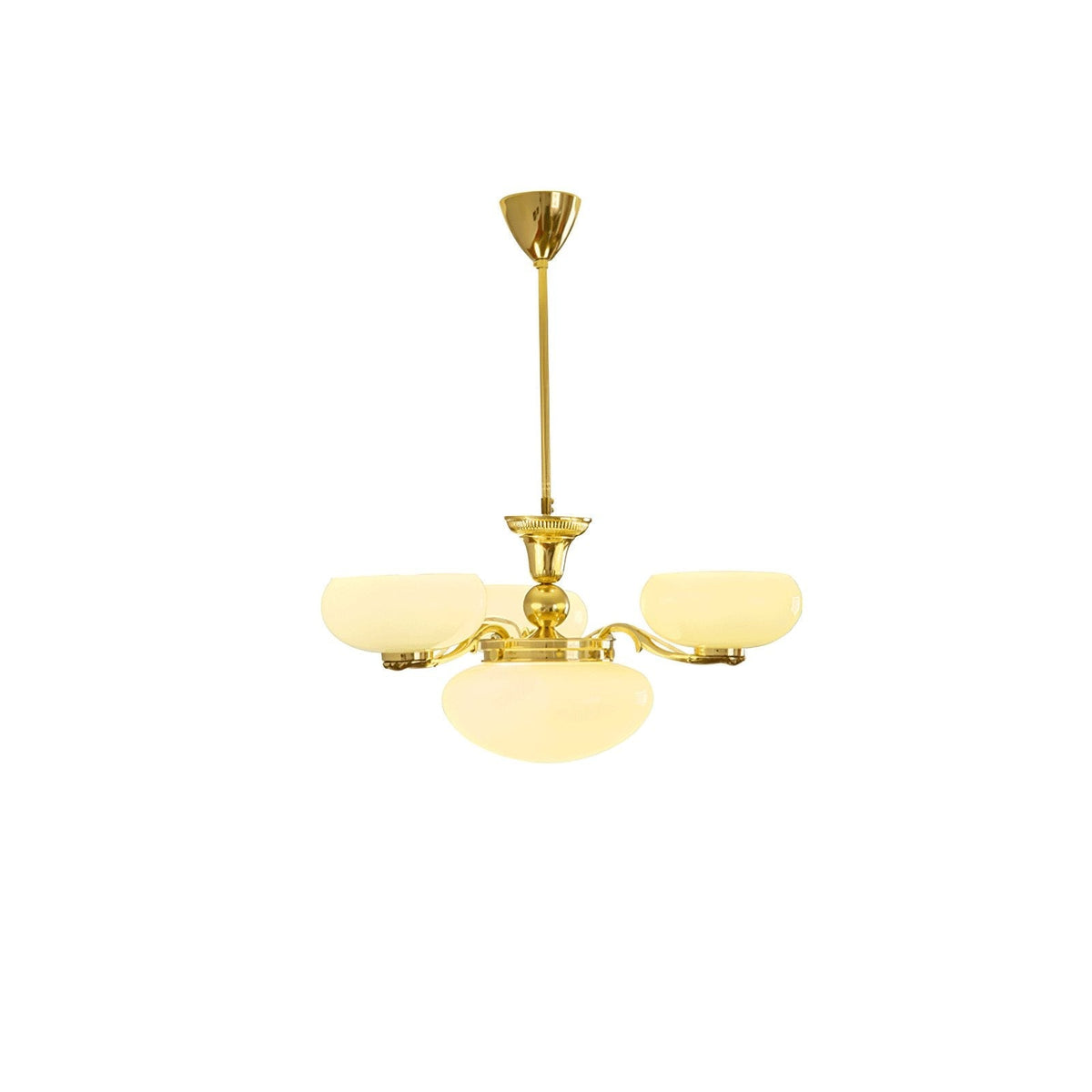 Denelaria Glass Chandelier-Moonnatur