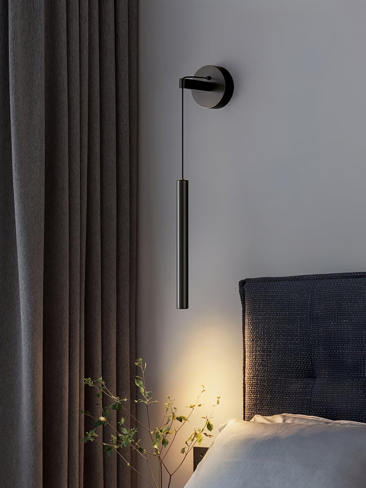 Althorn Brass Wall Light-Moonnatur
