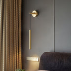 Rildenden Metal Wall Light-Moonnatur