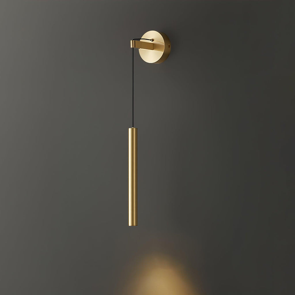 Althorn Brass Wall Light-Moonnatur