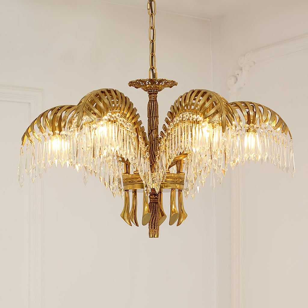 Aldenis Crystal Chandelier-Moonnatur