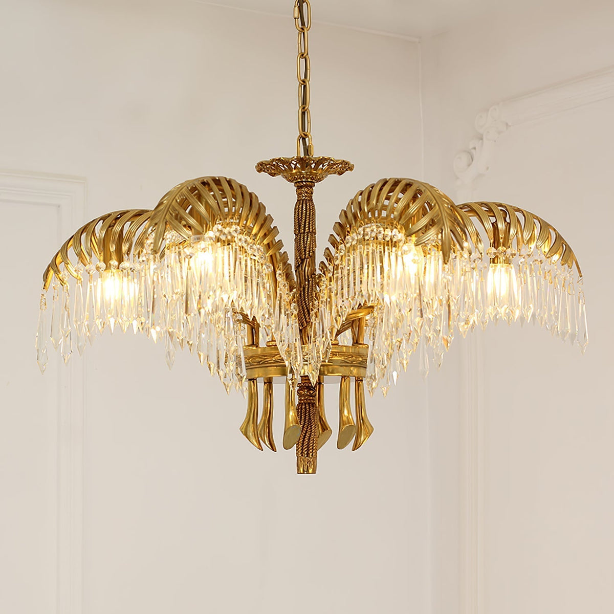 Aldenis Crystal Chandelier-Moonnatur