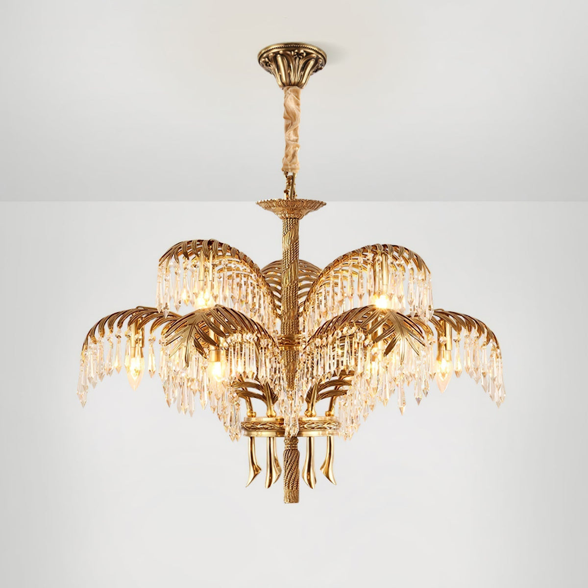 Aldenis Crystal Chandelier-Moonnatur