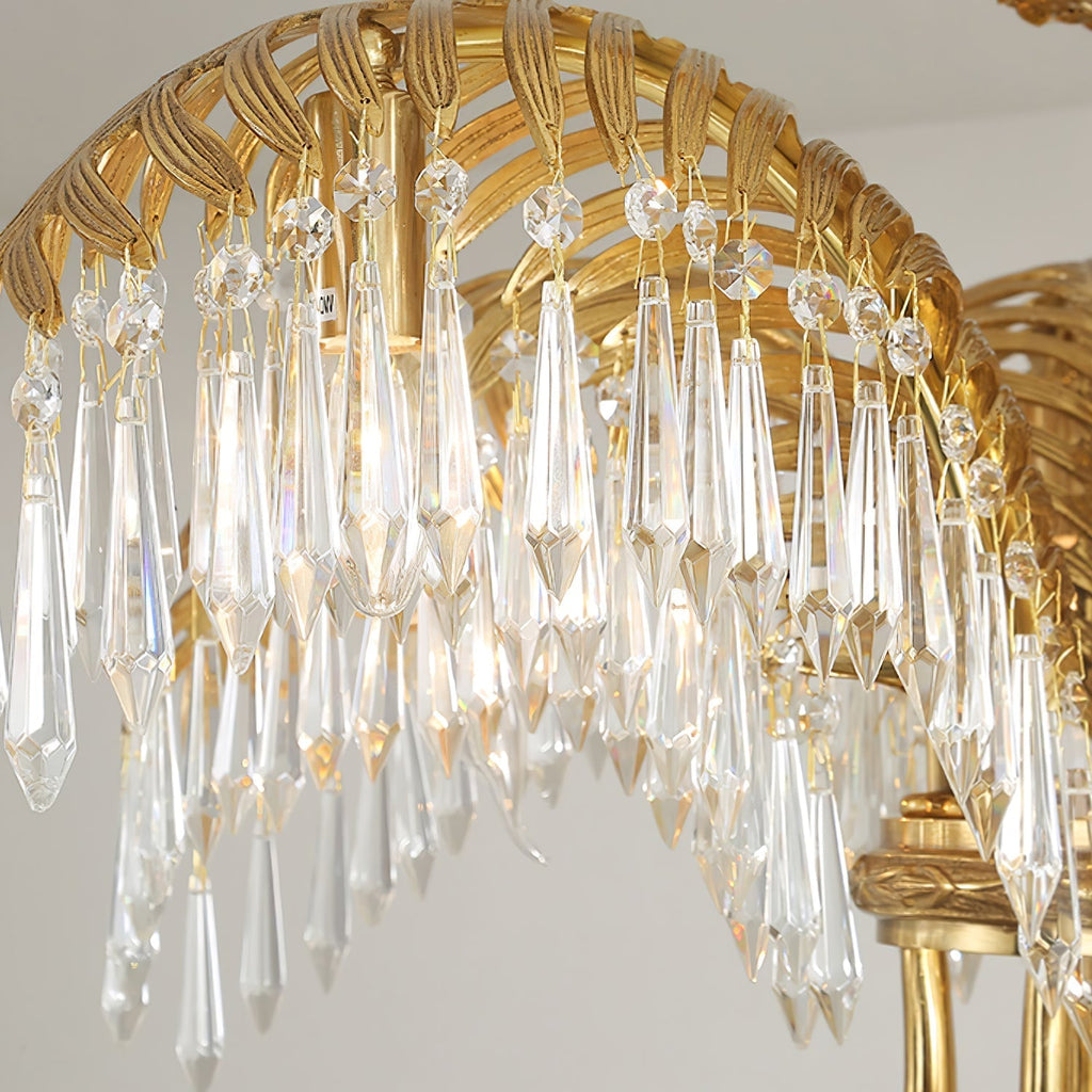 Aldenis Crystal Chandelier-Moonnatur