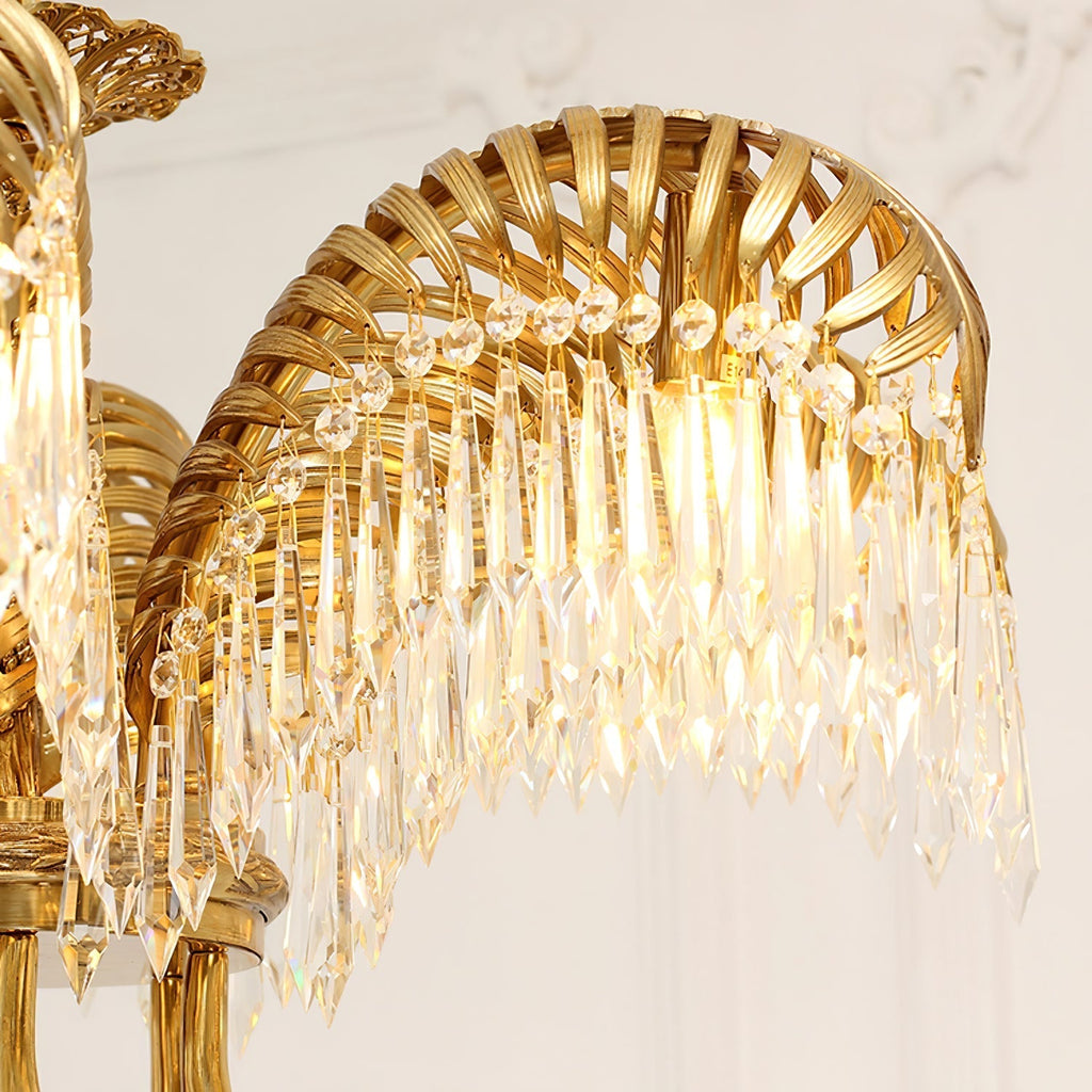 Aldenis Crystal Chandelier-Moonnatur