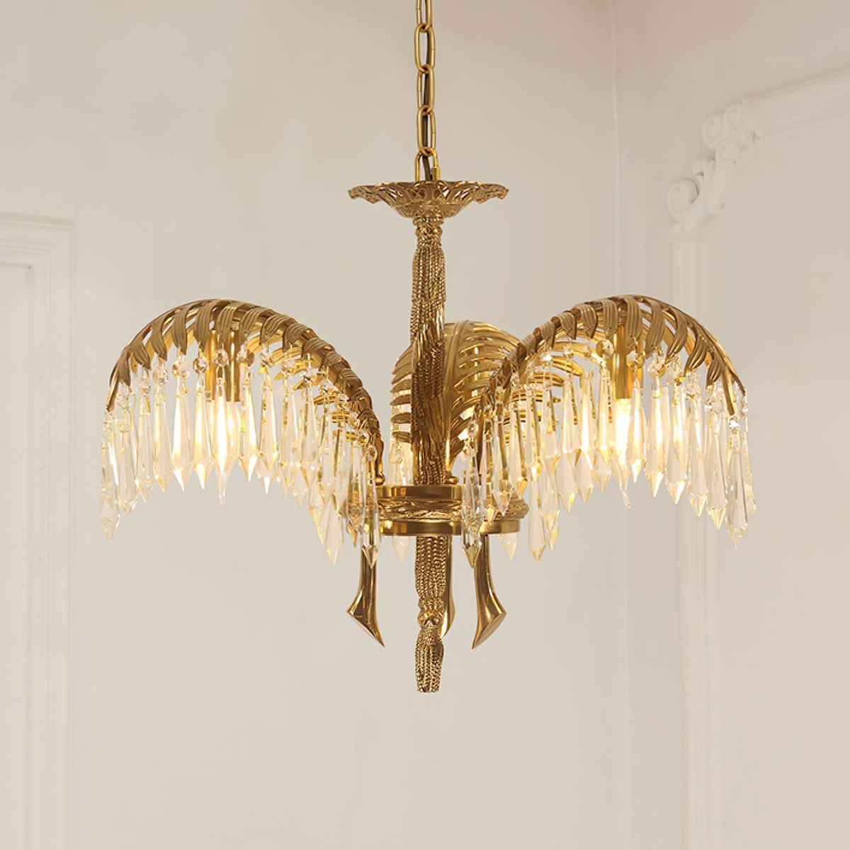 Aldenis Crystal Chandelier-Moonnatur