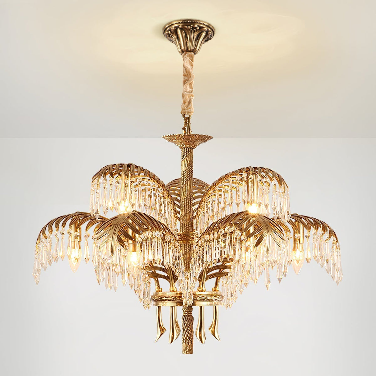 Aldenis Crystal Chandelier-Moonnatur