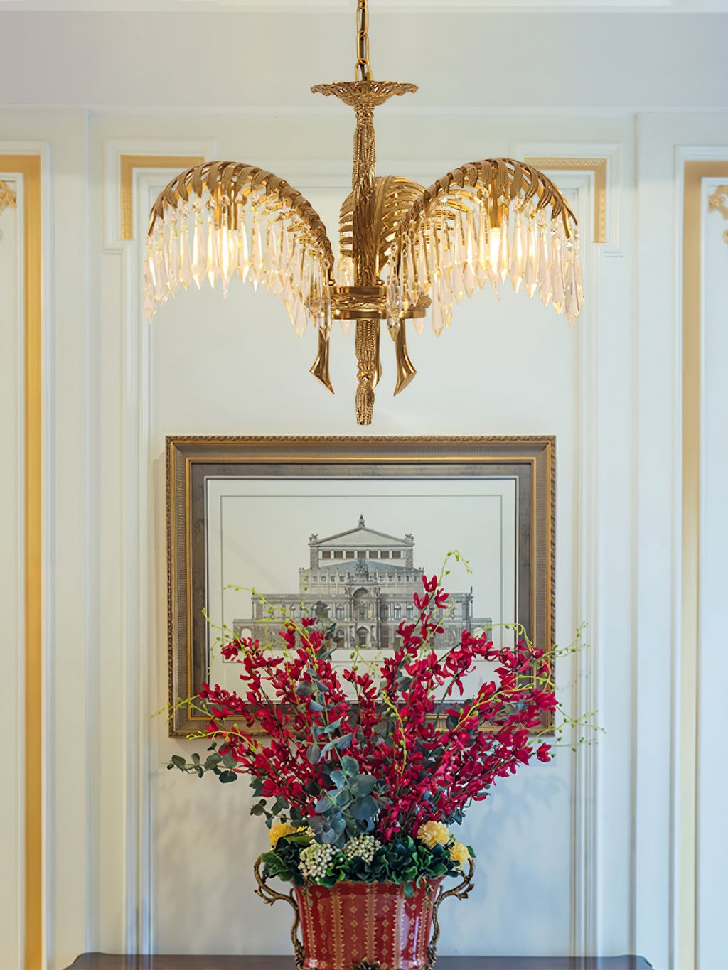 Aldenis Crystal Chandelier-Moonnatur