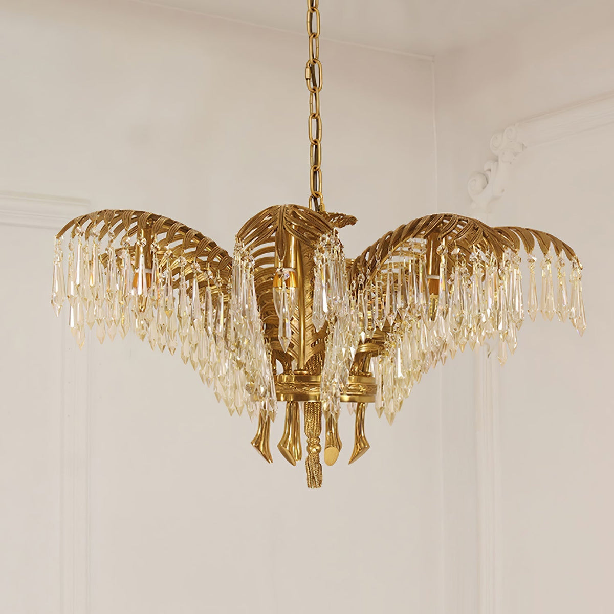 Aldenis Crystal Chandelier-Moonnatur