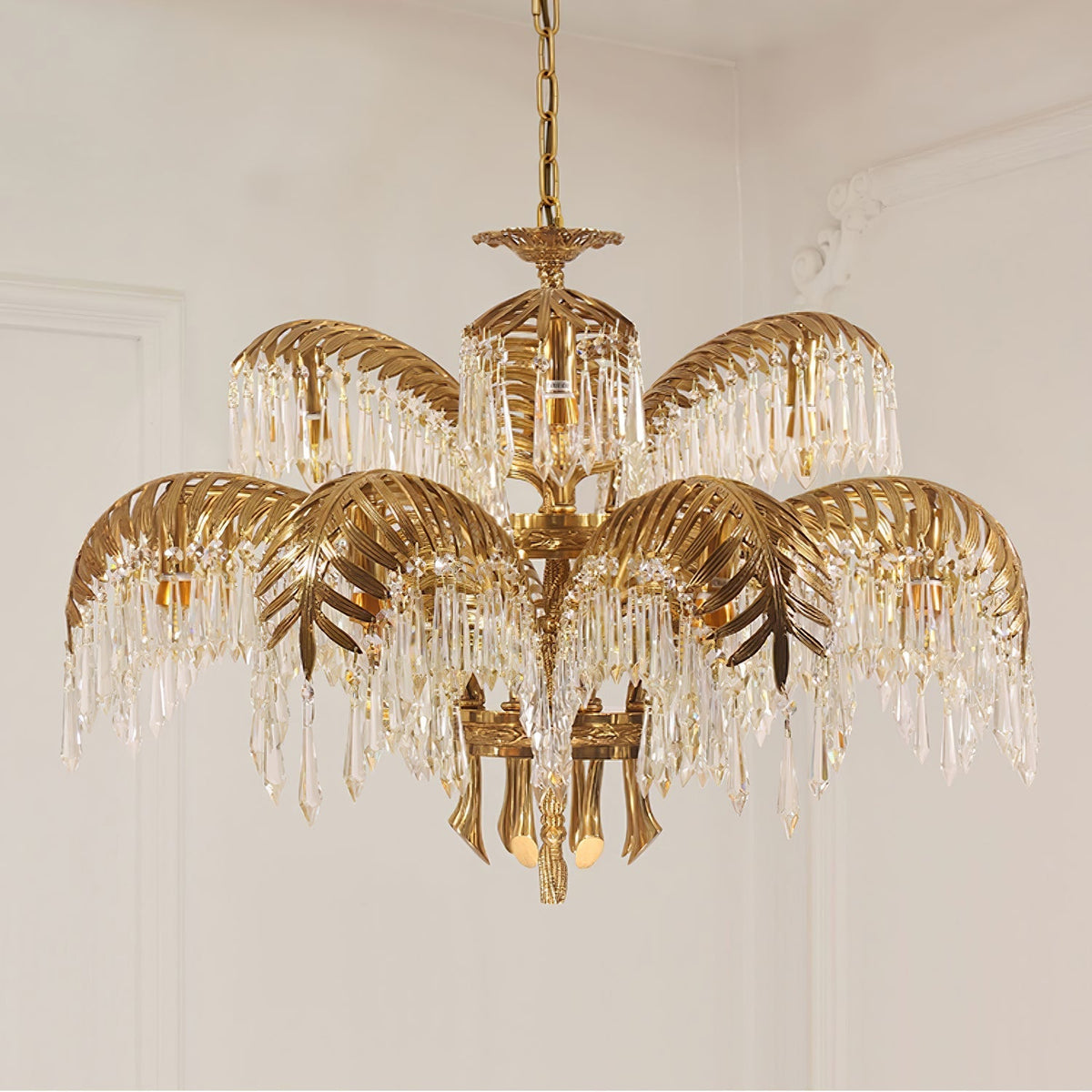 Aldenis Crystal Chandelier-Moonnatur