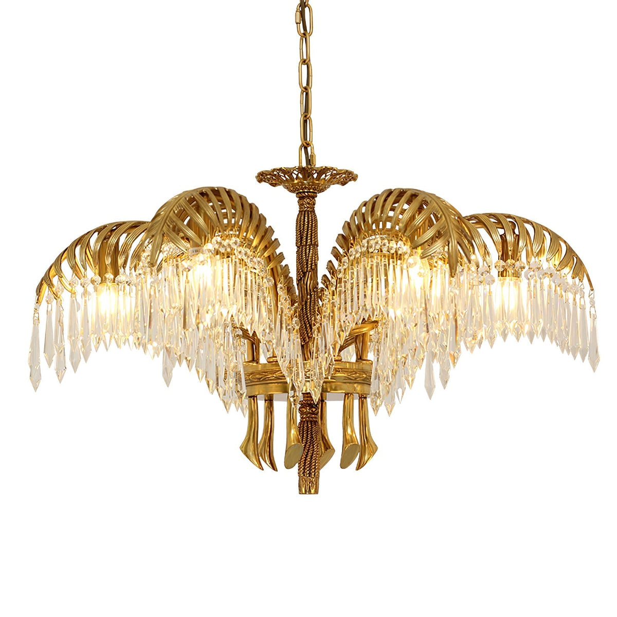 Aldenis Crystal Chandelier-Moonnatur