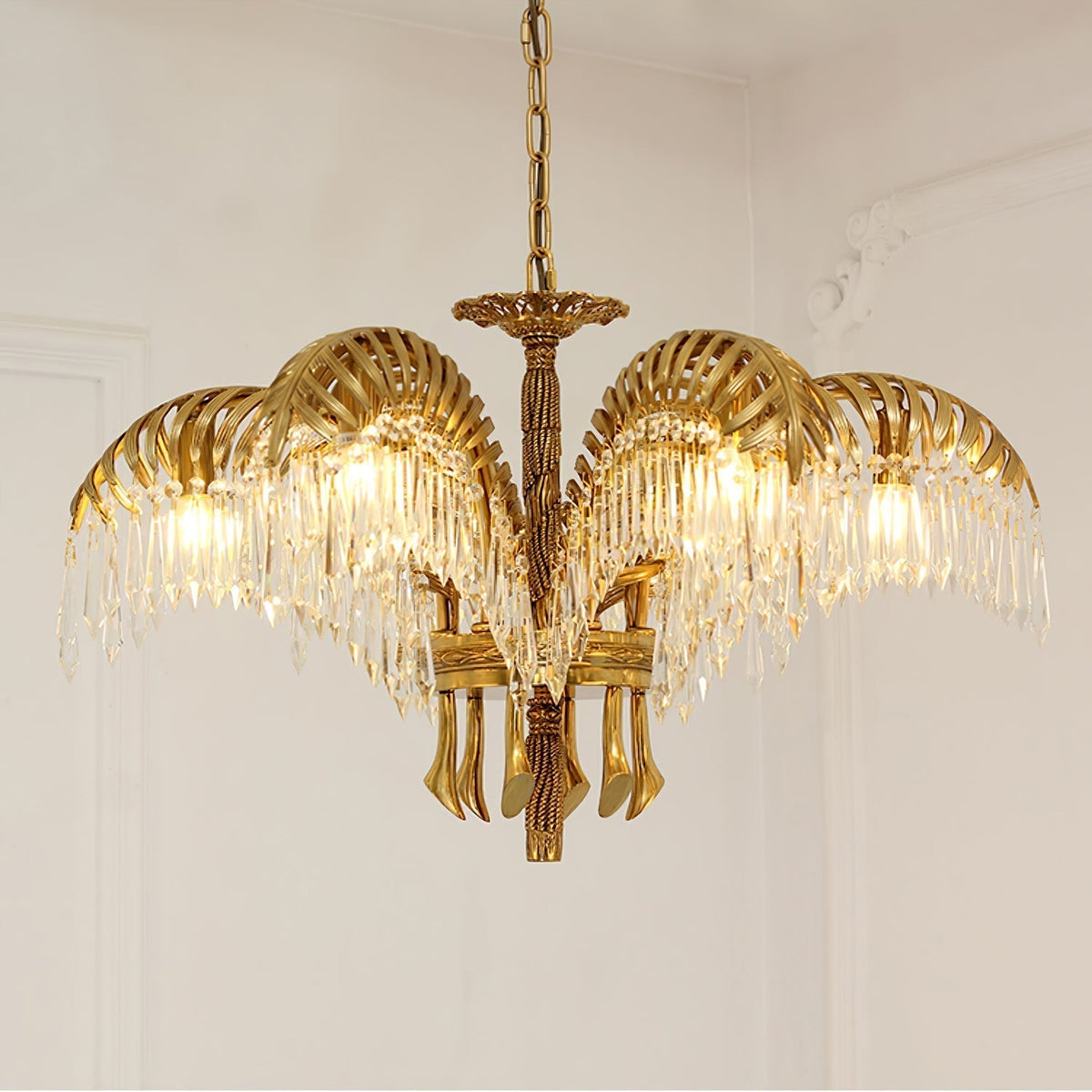Aldenis Crystal Chandelier-Moonnatur