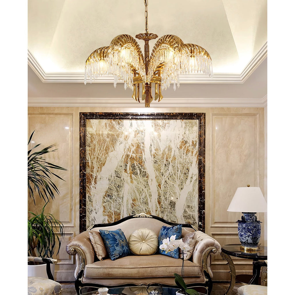 Aldenis Crystal Chandelier-Moonnatur