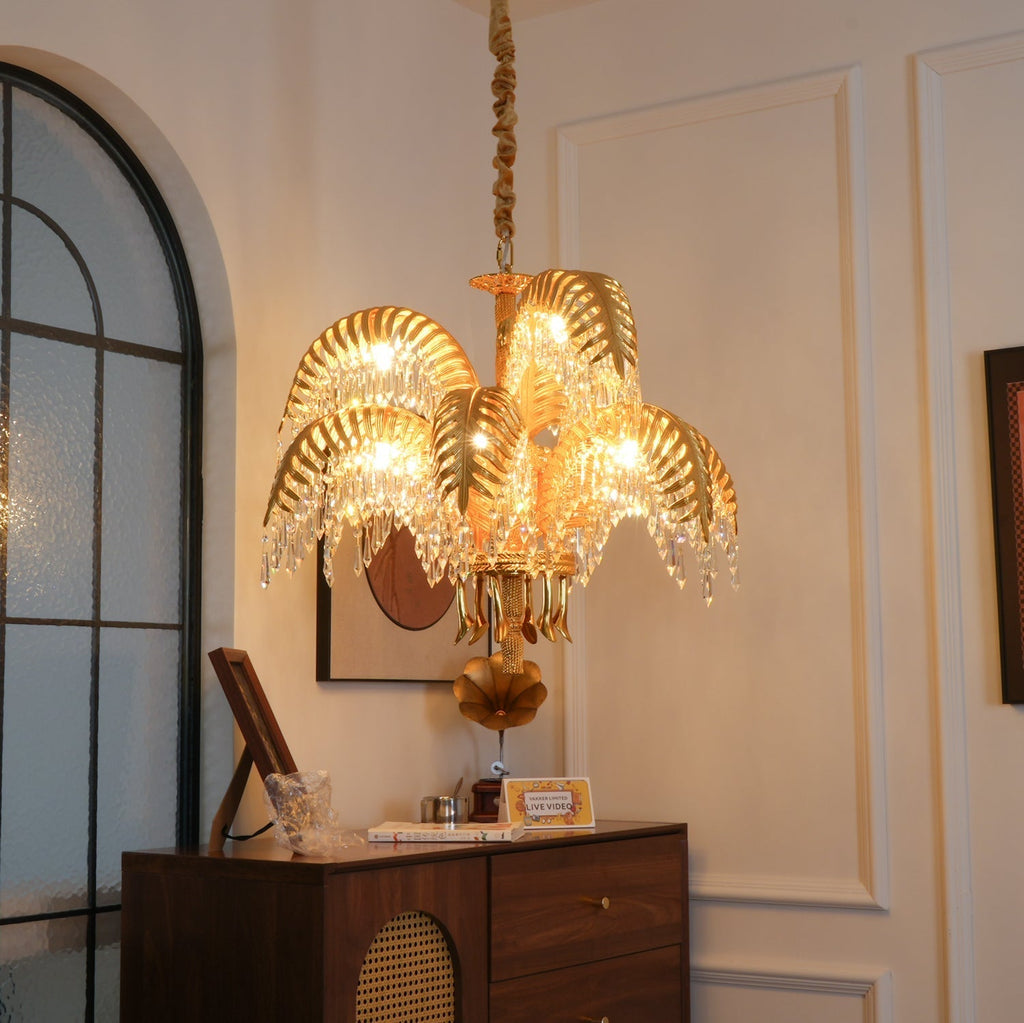 Aldenis Crystal Chandelier-Moonnatur