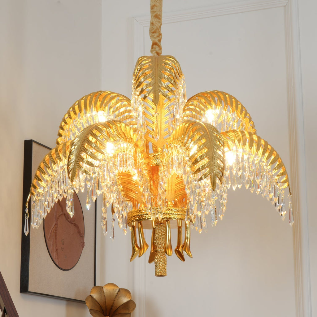 Aldenis Crystal Chandelier-Moonnatur