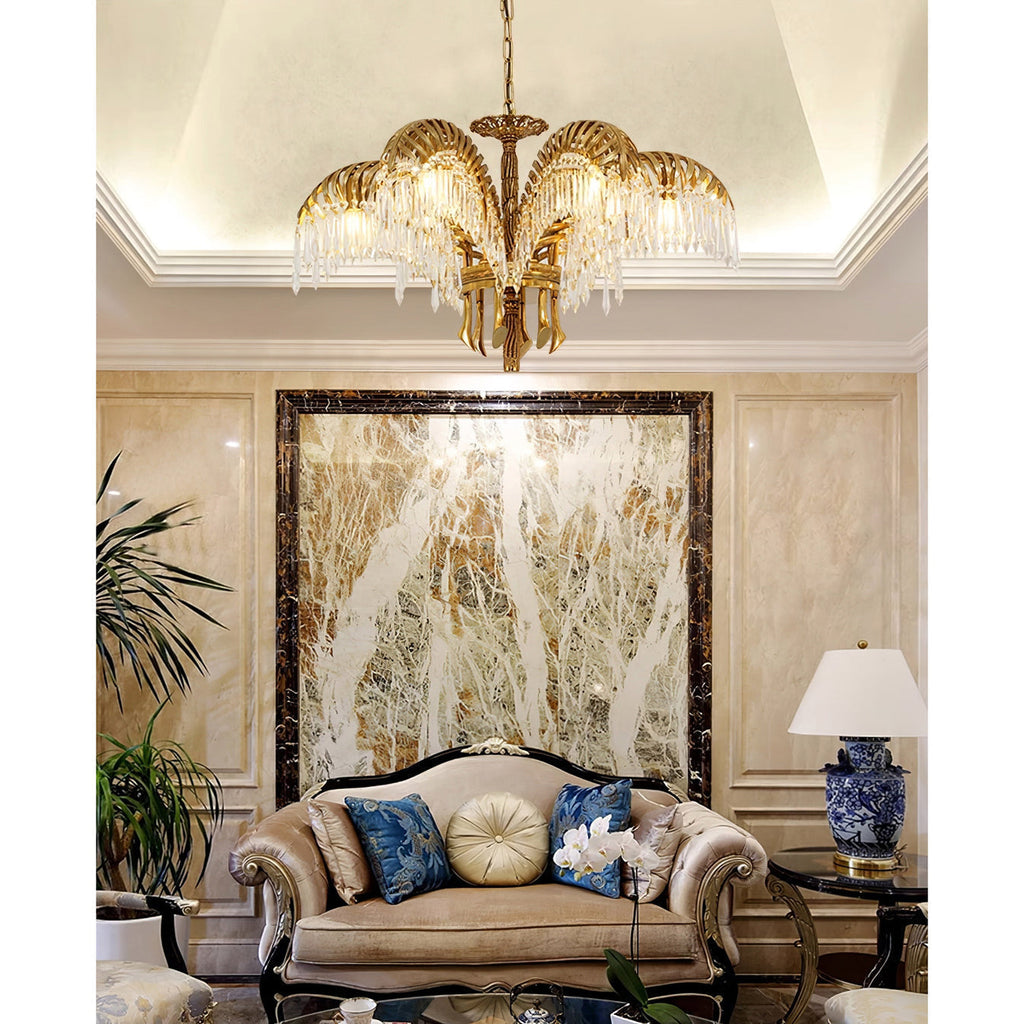 Aldenis Crystal Chandelier-Moonnatur