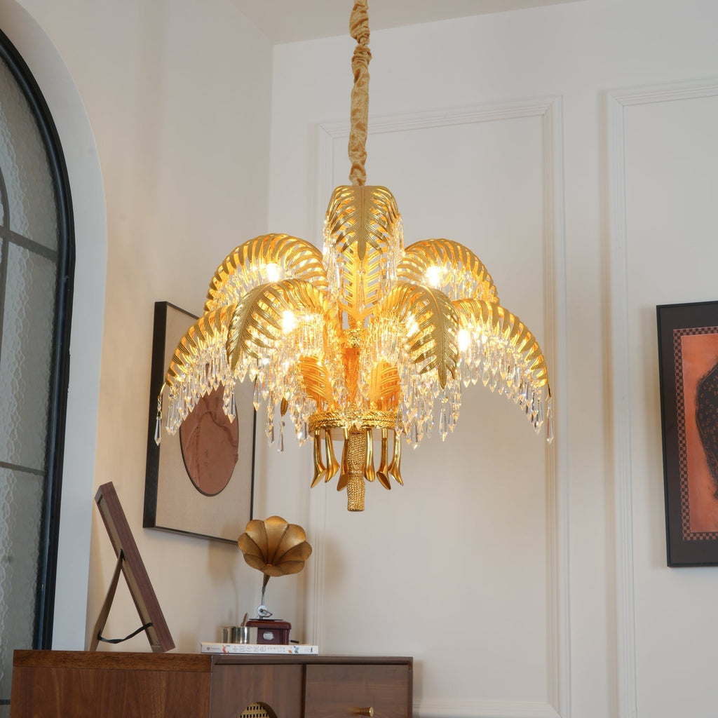 Aldenis Crystal Chandelier-Moonnatur