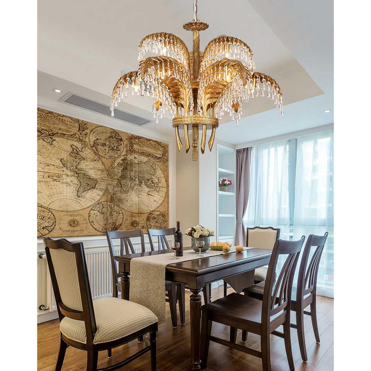 Aldenis Crystal Chandelier-Moonnatur