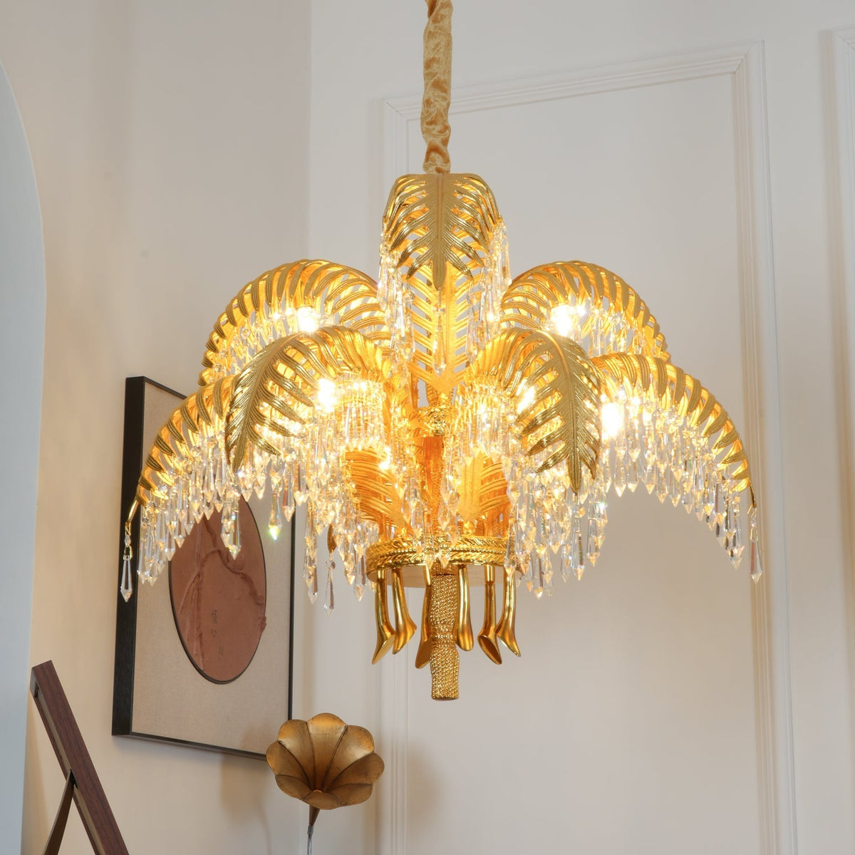 Aldenis Crystal Chandelier-Moonnatur
