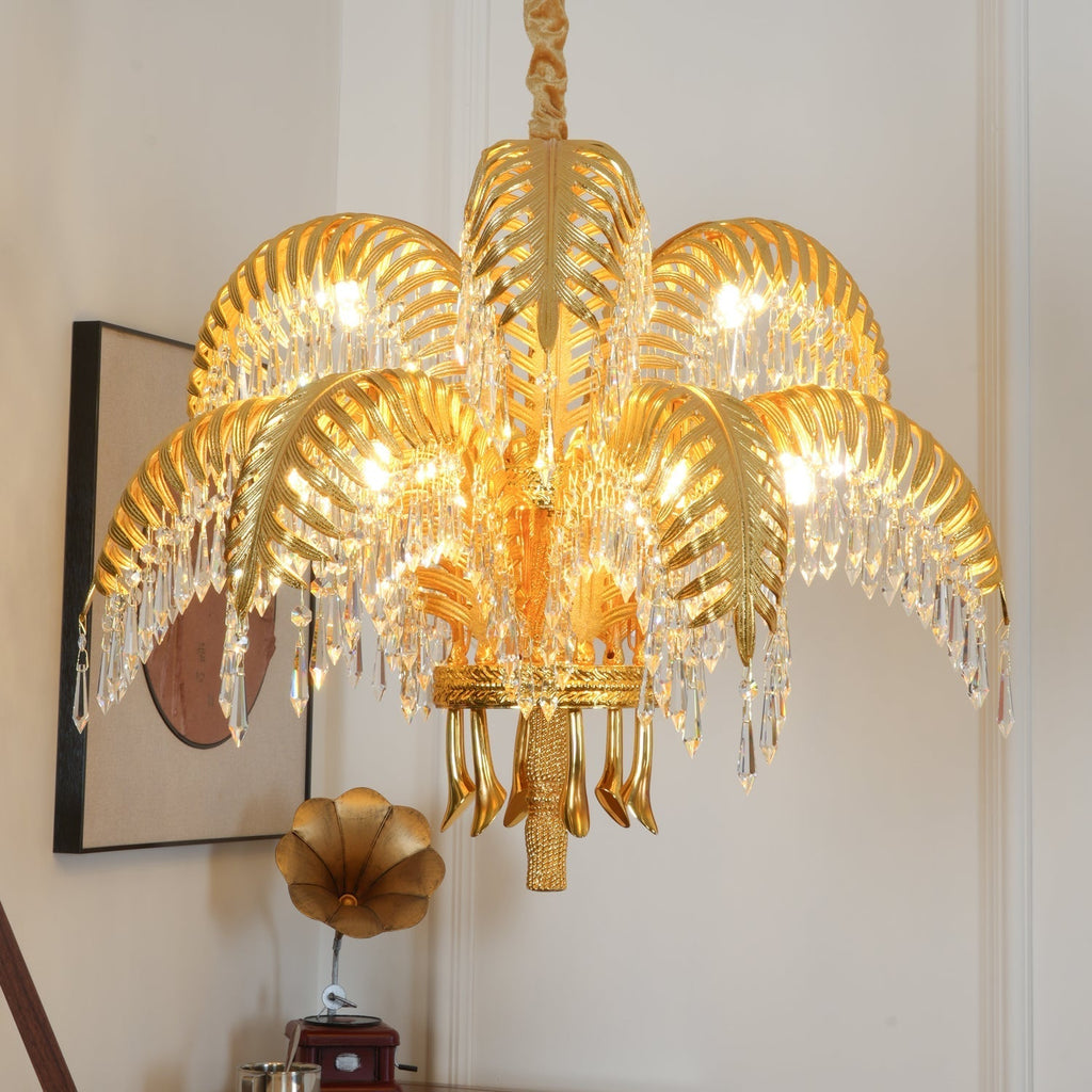 Aldenis Crystal Chandelier-Moonnatur