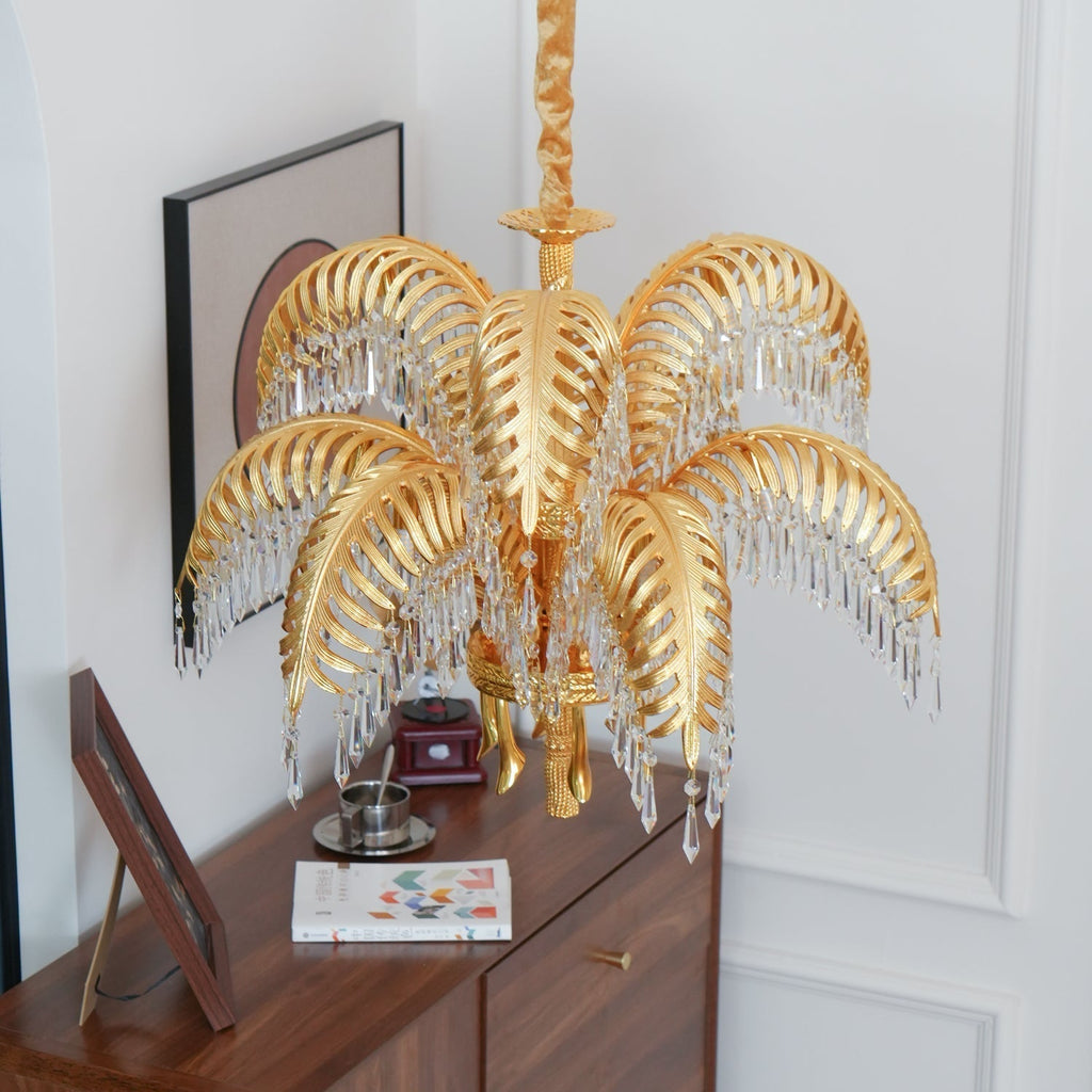Aldenis Crystal Chandelier-Moonnatur