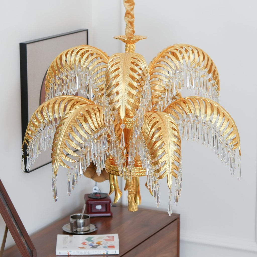 Aldenis Crystal Chandelier-Moonnatur
