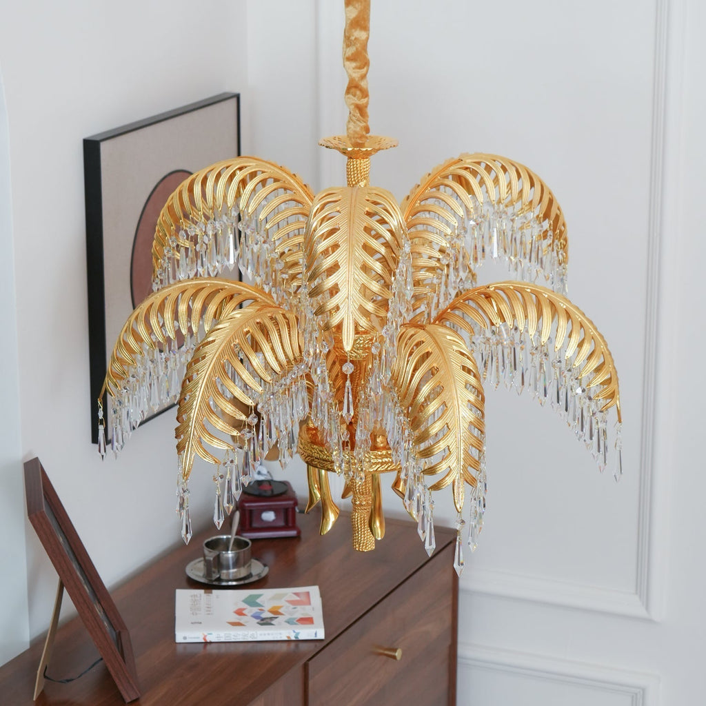 Aldenis Crystal Chandelier-Moonnatur