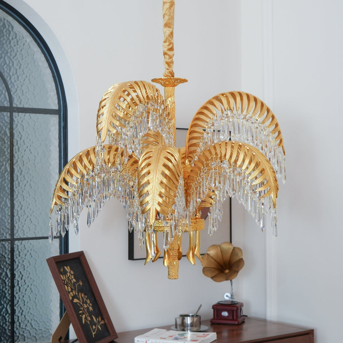 Aldenis Crystal Chandelier-Moonnatur