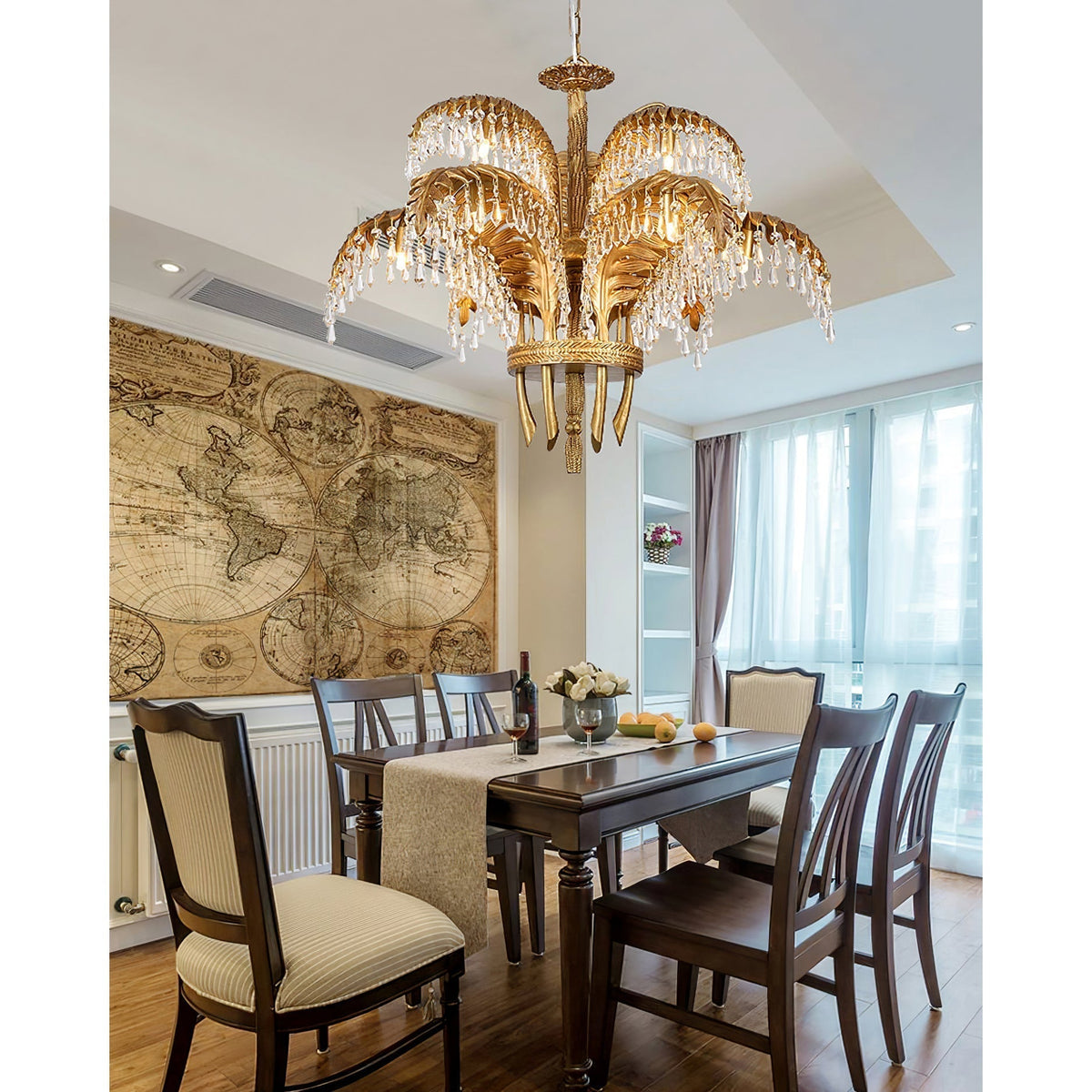 Aldenis Crystal Chandelier-Moonnatur