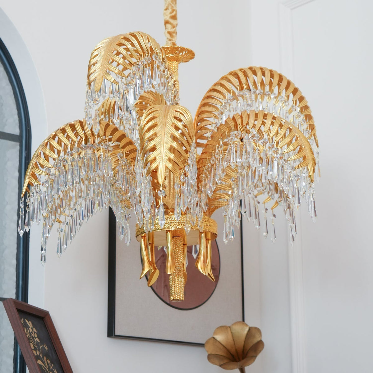 Aldenis Crystal Chandelier-Moonnatur