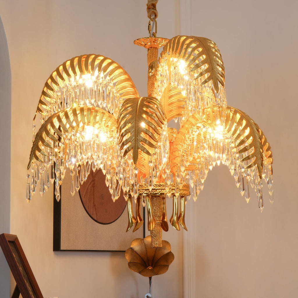 Aldenis Crystal Chandelier-Moonnatur