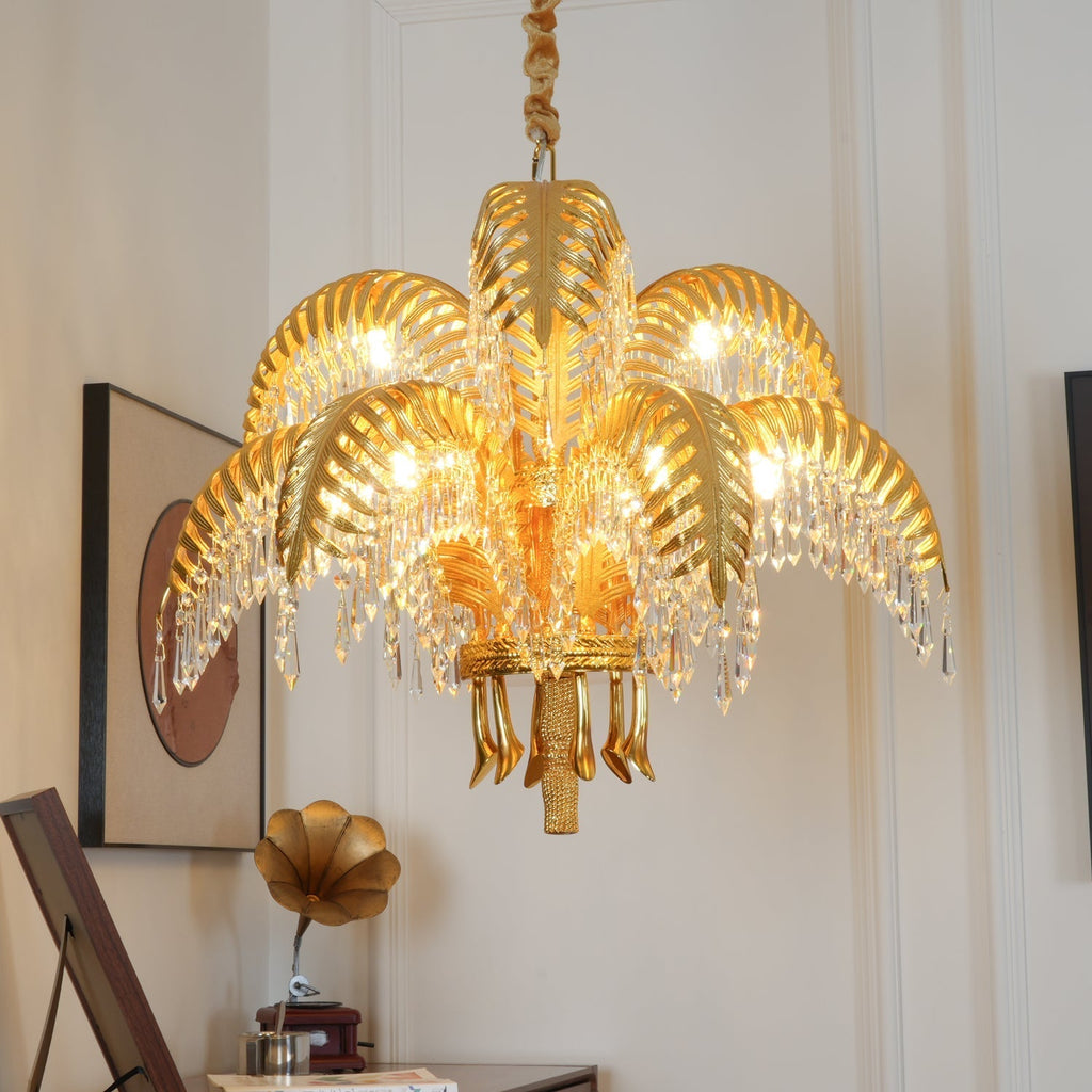 Aldenis Crystal Chandelier-Moonnatur