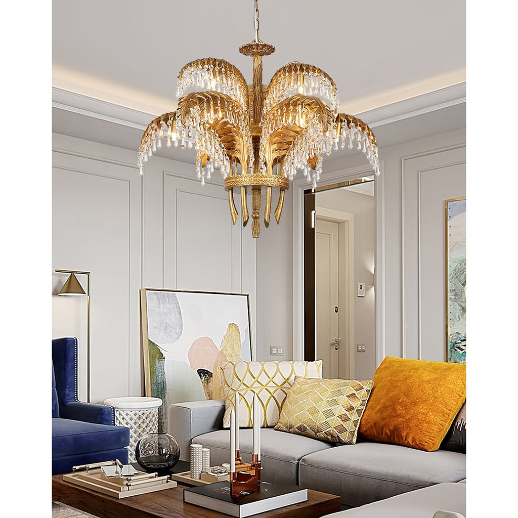Aldenis Crystal Chandelier-Moonnatur