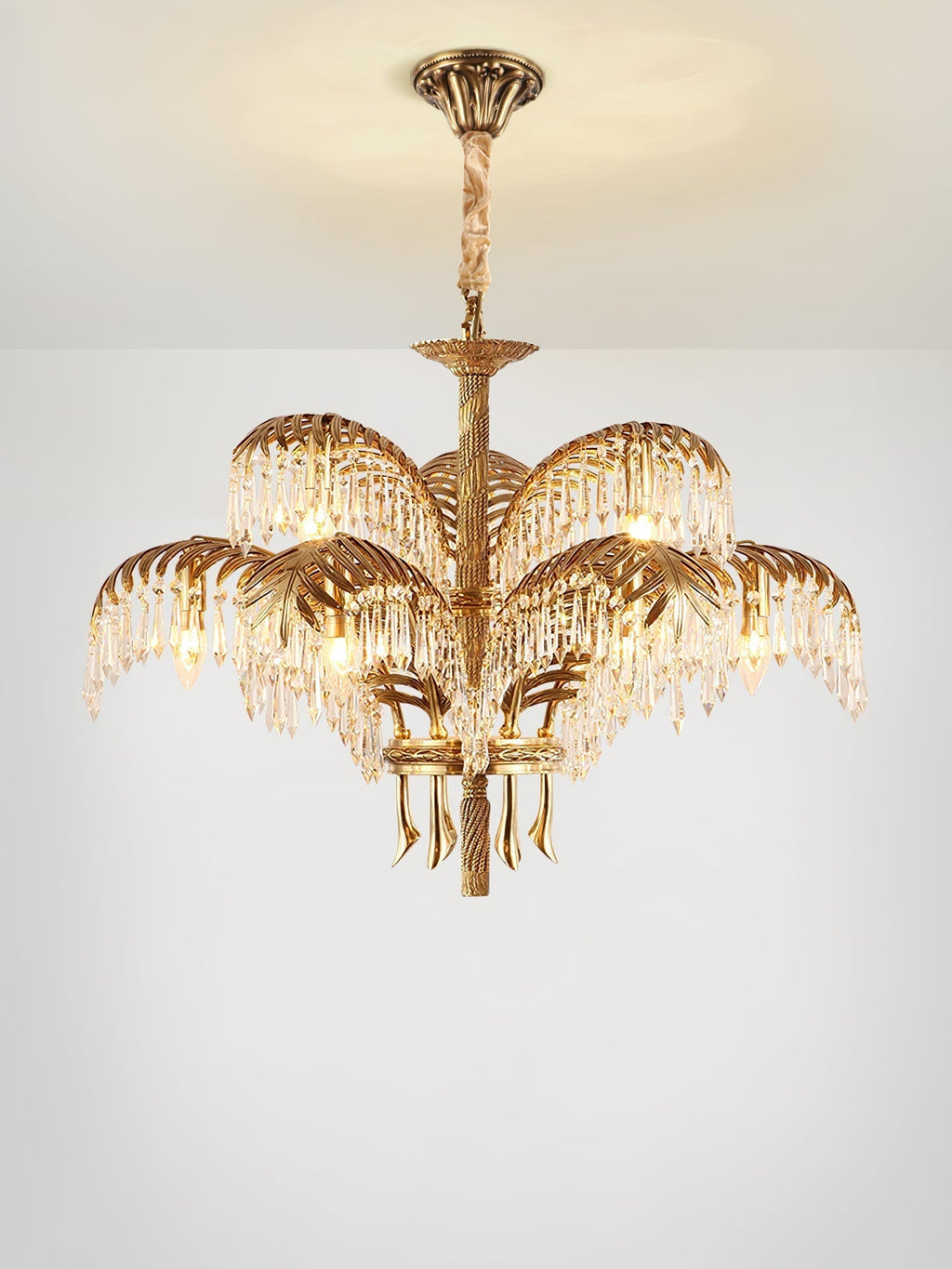 Aldenis Crystal Chandelier-Moonnatur