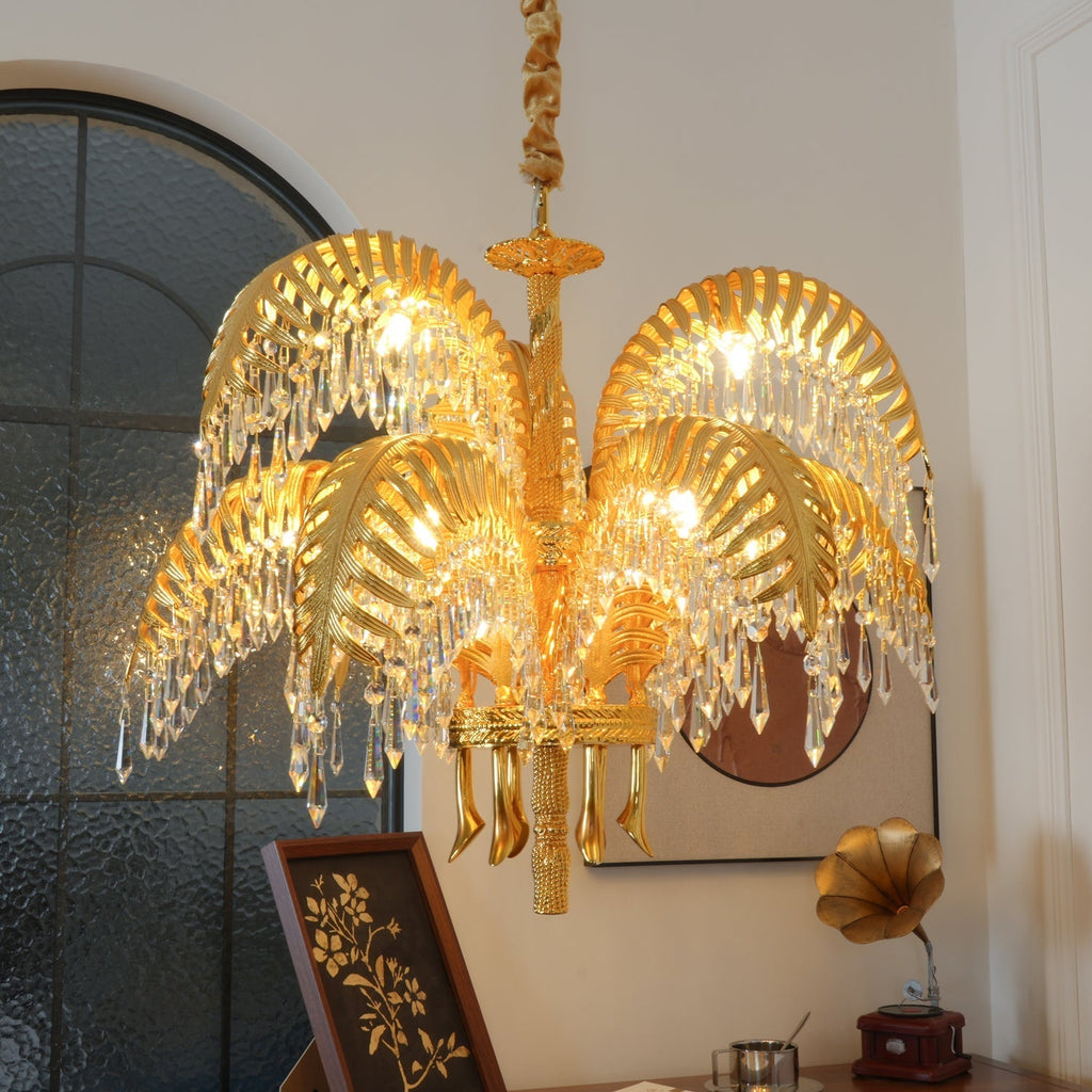 Aldenis Crystal Chandelier-Moonnatur