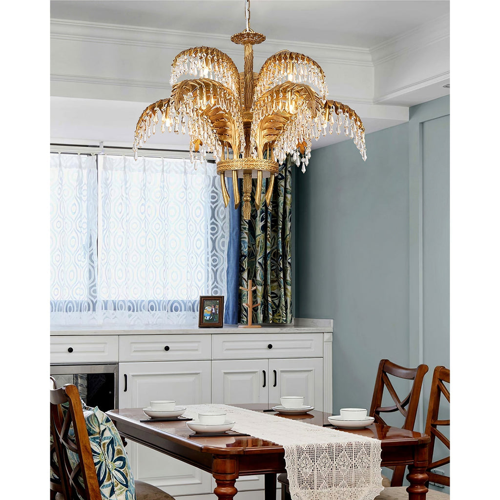 Aldenis Crystal Chandelier-Moonnatur