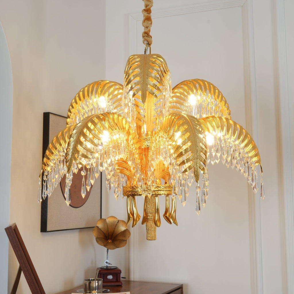 Aldenis Crystal Chandelier-Moonnatur