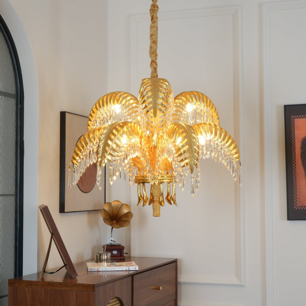 Aldenis Crystal Chandelier-Moonnatur