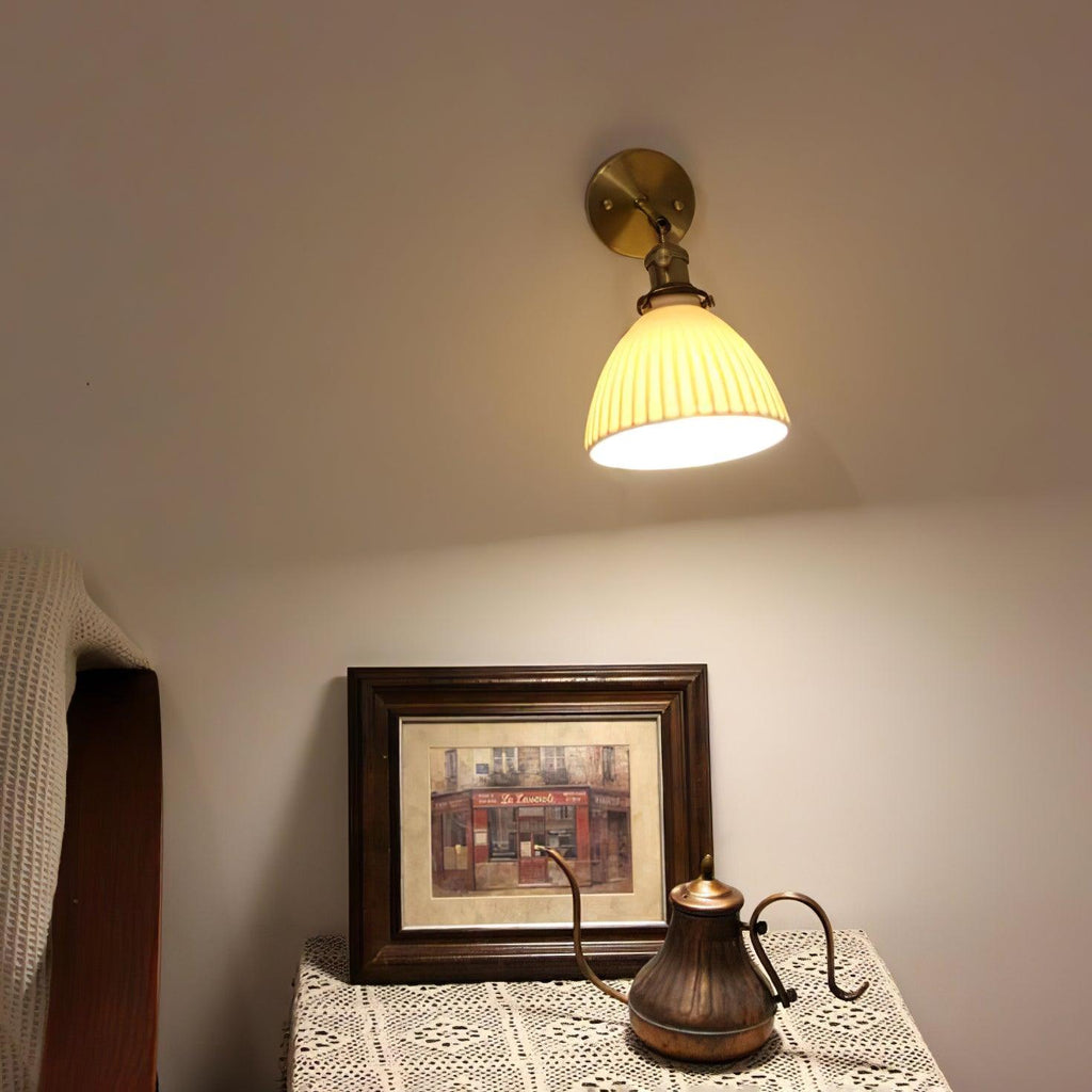 Korriel Ceramic Wall Light-Moonnatur